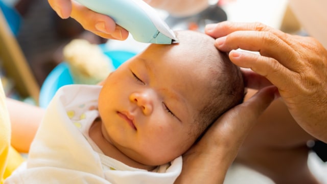 corte de pelo para bebés